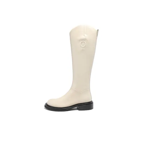 CERRUTI 1881 Колено Высокие сапоги Женские Белые