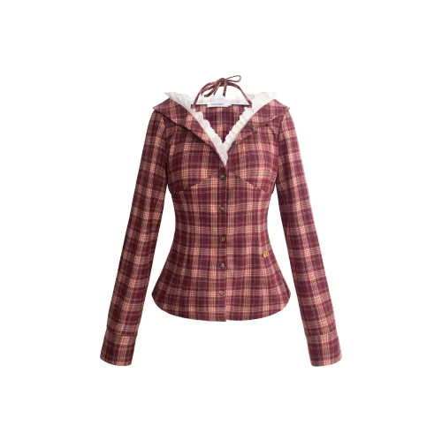 UNIFREE Фиолетовые Женские Рубашки