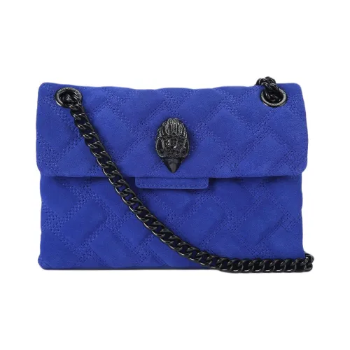 Kurt Geiger London Kensington Замшевая Сумка через плечо Мини Женская Синяя