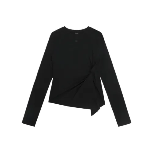 TREEMINGBIRD Черные Женские T-рубашки