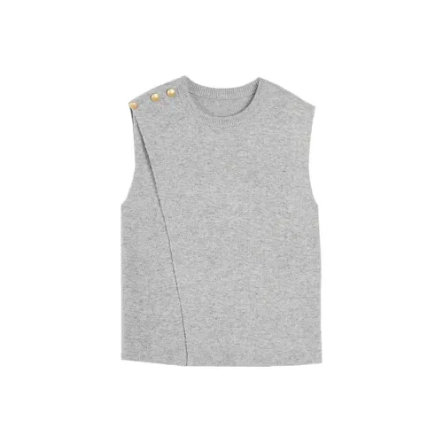 ELLE Светло-серый Женский Трикотаж