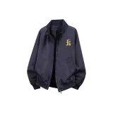 Жёлтый логотип, тёмно-синий, синий