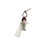 Серый бусина "Русалка"