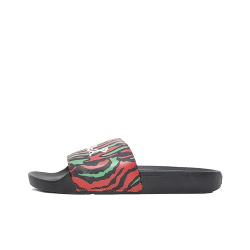 A TRIBE Called QUEST x Vans Slide On Слипоны Мужской Черный