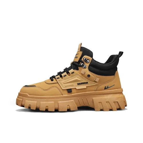 Warrior 9,5cm Martin Boot Мужской Earth Желтый Черный