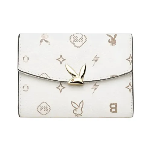 Playboy ПВХ Кошелек Женский Белый