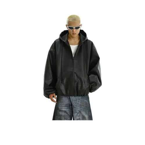 Humanism 1986 Кожа Куртка Унисекс