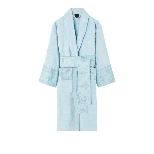 VERSACE FW23 Халаты Унисекс Light Синий