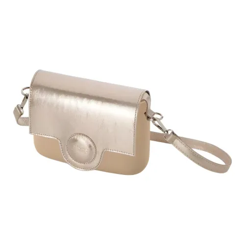 O Bag Thermoplastic Compound Сумка через плечо Сумка на плечо Женская Коричневая