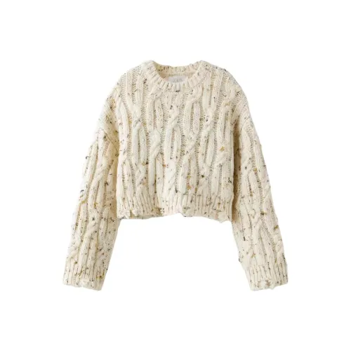 ZARA Свитер Коричневый Желтый Детский