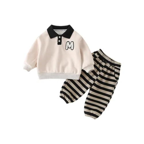 XiaoJinBu Абрикос Малыш Повседневная Спортивная Одежда