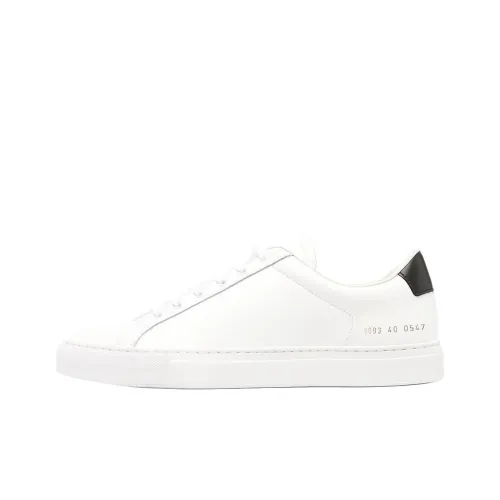 COMMON PROJECTS Низкий Топ Стильный Скейтбординг Женские Белые