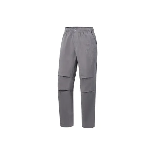 Подкладка Carbon Gray Purple Men's Casual Pants