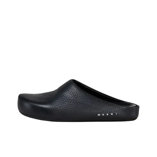 MARNI Домашние тапочки Мужской Черный