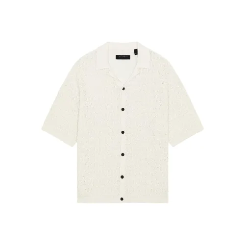 ALLSAINTS Экрю Мужские Рубашки