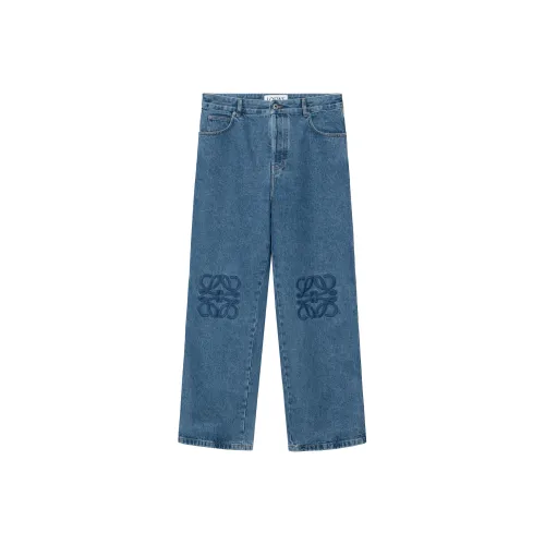 LOEWE Совместное издание Синий Мужской Джинсы