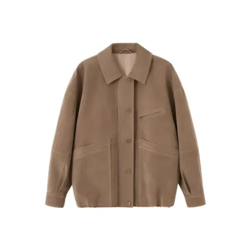 PZHK Женские Короткие Пальто