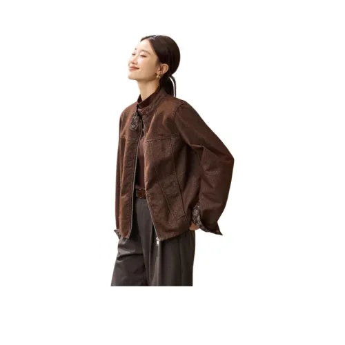 Mo Han Yi Mei Укороченное пальто женское