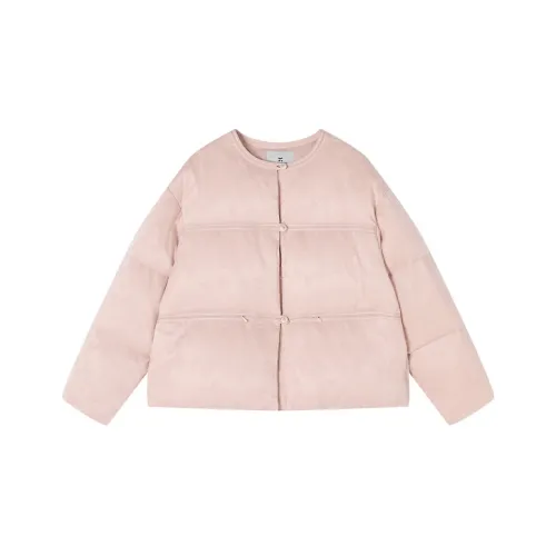 XIANGYING Светло-розовый Женский Пуховик