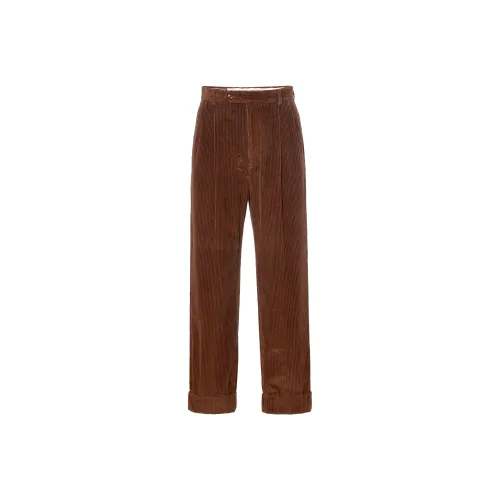 GUCCI Brown Men's Casual Pants GUCCI Коричневые Мужские Повседневные Штаны