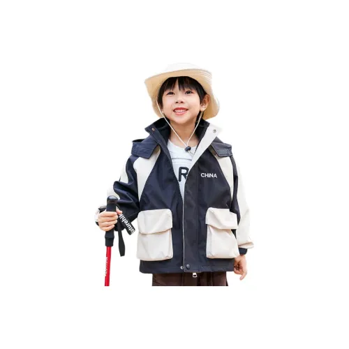 Aisina Черное пальто с флисовой подкладкой унисекс ветровка