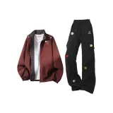 Фуксия + Черные брюки