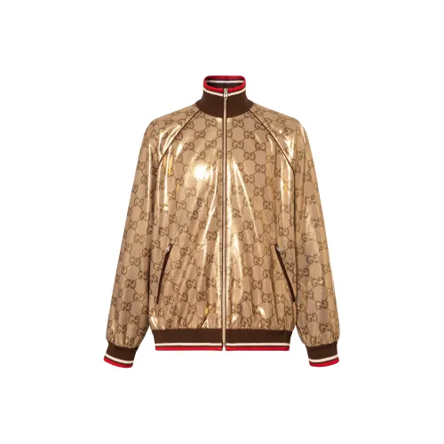 GUCCI FW23 Куртки и Пальто Мужской Золотой