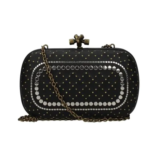 Bottega Veneta Кожа Сумка через плечо Клатч Мини Женский Черный