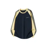 Темно-синий, синий и желтый рукава.