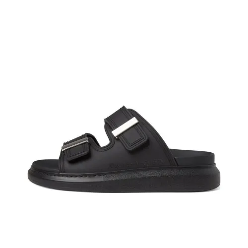 Alexander McQueen Hybrid Слипоны Женские Черный