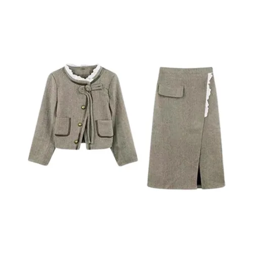 ABBY GODDESS Осенний комплект с юбкой для женщин