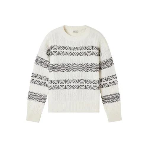 GANT 107 Экрю Женская Трикотажная