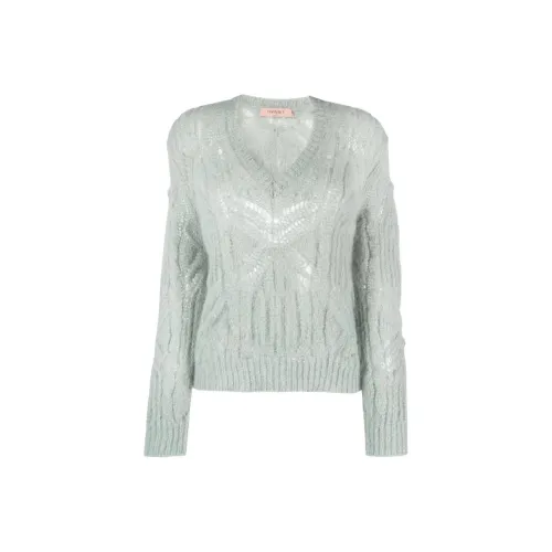 Twinset Зеленый Женский Свитер