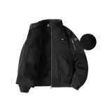 Чёрный с съемным логотипом