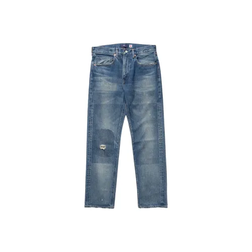 Levis Medium Blue Men's Jeans Левис Средне-синие Мужские Джинсы