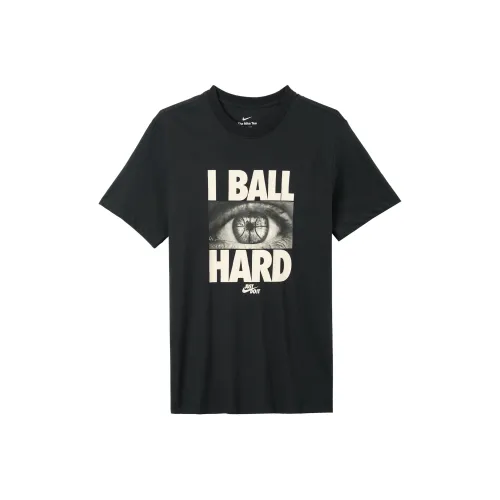 Nike Мужские черные футболки