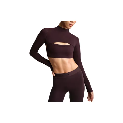 nike x SKIMS Винтаж Бесшовный FW25 CROP TOP Женские