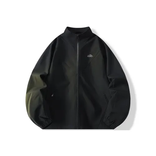 Warrior Huichao Открыто Ended Smile Collection Куртки и Пальто Унисекс