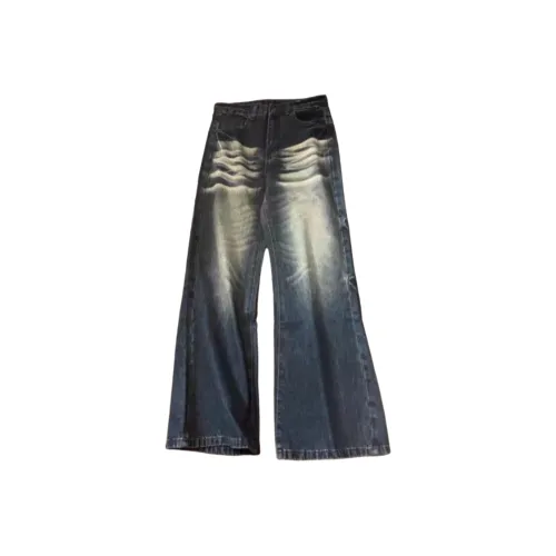 Zomuros Blue Unisex Jeans Zomuros Синий Унисекс Джинсы