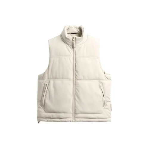 ZARA Морозный Белый Мужские Жилеты