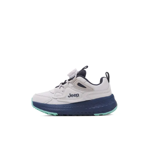 Jeep Low Top Беговые кроссовки Серый Синий Детские