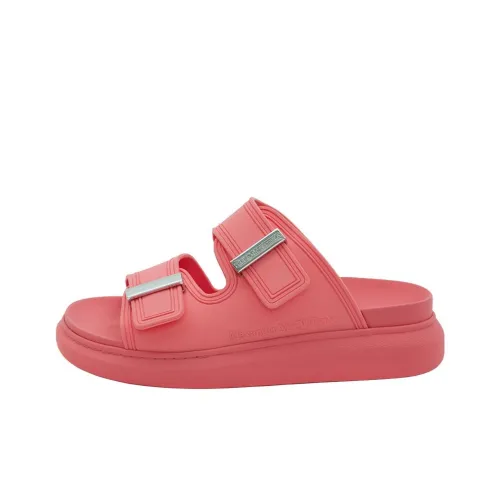 Alexander McQueen Hybrid Слипоны Женские Red