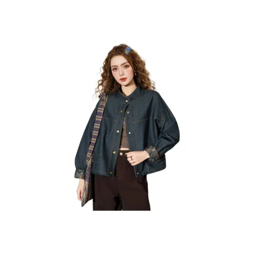 FAWENXIANGZI Джинсовая куртка Женская