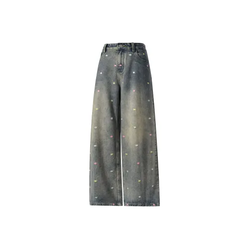 BEETLE TOWN Унисекс Джинсы