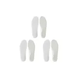 Белый [3 упаковки] - Супер мягкое, мягкое и упругое - Дышащий