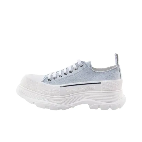Alexander McQueen Tread Slick Low Топ Обувь на платформе Мужская Светло-синяя