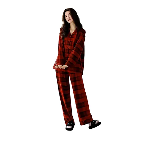LUYOUYE Винтажный красный женский комплект пижам