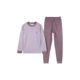 MN-Шерсть и Шелк Комплект Нижнего Белья (Фиолетовый)