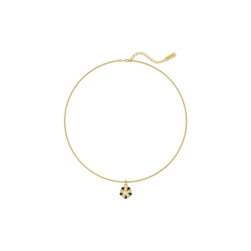 Mouhooland 925 стерлинговое серебро покрытие 18К золотом ожерелья унисекс