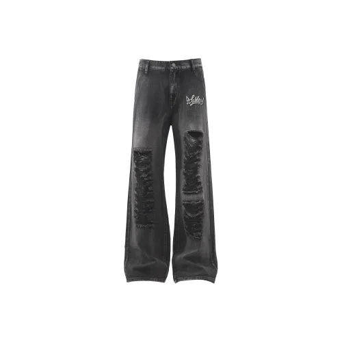 AULDEY Серый Унисекс Джинсы